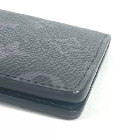 LOUIS VUITTON M61696 MonogramEclipse OrganizerDeux Poche Card Holder Case Unused - Picture 7 of 14